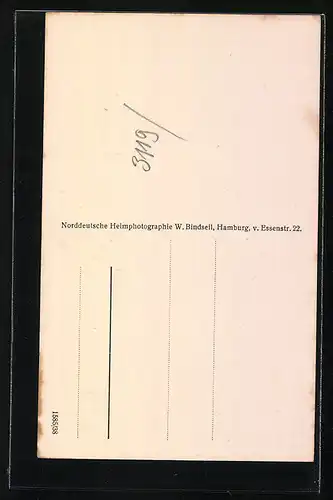 AK Kettelstorf i. H., Hinrichs Gasthaus, Dorfpartie