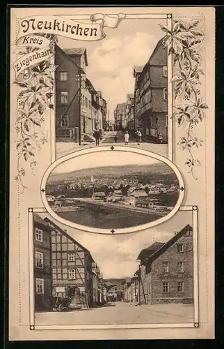 AK Neukirchen b. Ziegenhain, Gasthaus, Totalansicht