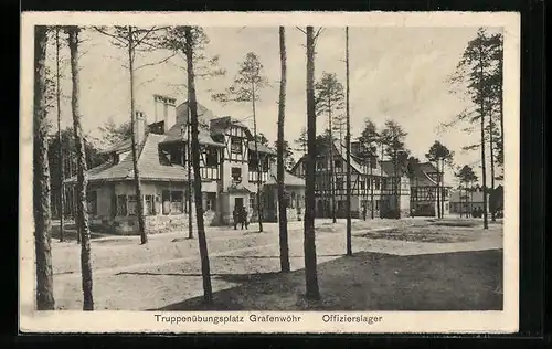 AK Grafenwöhr, Truppenübungsplatz, Offizierslager