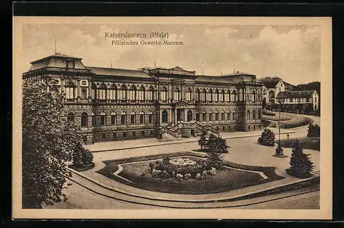 AK Kaiserslautern i. Pfalz, Pfälzisches Gewerbe-Museum