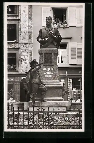 AK Säckingen, Das Scheffeldenkmal