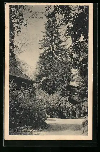 AK Ludwigsburg, Partie in den Anlagen