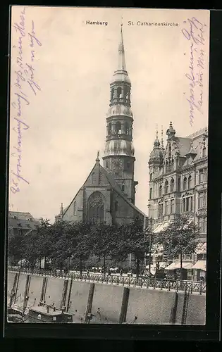AK Hamburg, St. Catharinenkirche