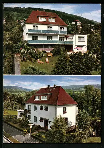 AK Bad Orb /Spessart, Gästehaus Unter den Linden, Bes. Familie Peters, Jahnstr. 54