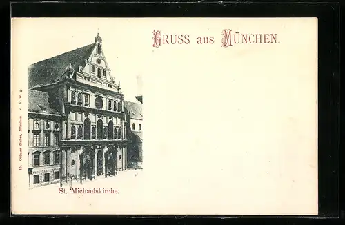 AK München, St. Michaelskirche