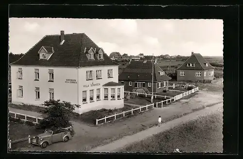 AK St. Peter-Ording, Nordsee-Heilbad, Kurpension Villa Sonneck an der Promenade