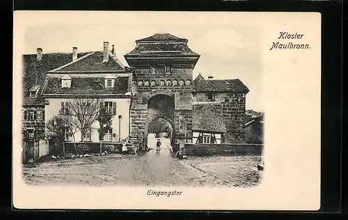AK Maulbronn, Kloster Maulbronn, Eingangstor