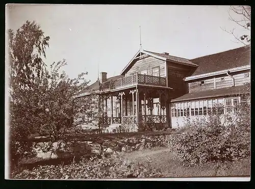 Fotografie unbekannter Fotograf, Ansicht Vaasa / Finnland, Villa Gustafro