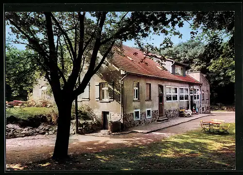 AK Bad Oeynhausen-Dehme, Gasthaus zum wilden Schmied