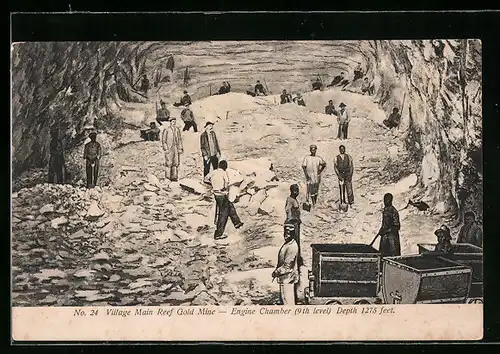 AK Village Main Reef Gold Mine, Engine Chamber