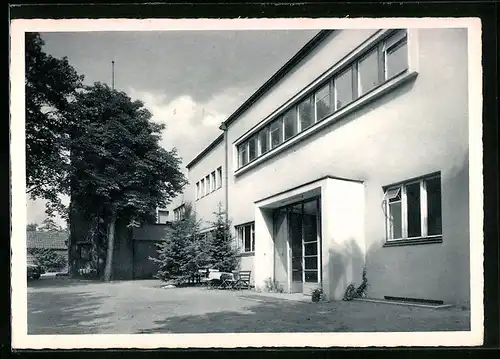 AK Tötensen /Kr. Harburg, Ev. Stiftung Krankenhaus Ginsterhof, Eingang