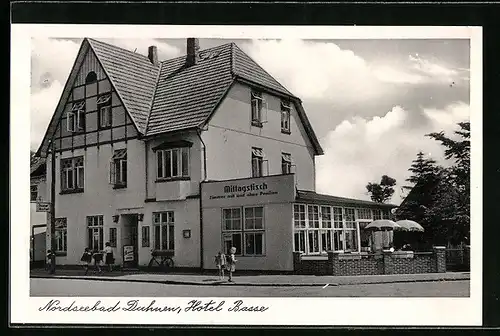 AK Duhnen, Hotel und Pension Basse