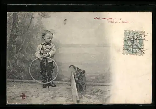 AK Bébé Dompteur, Travail de la Barrière