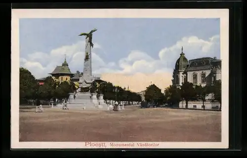 AK Bukarest, Monumentul Vanatorilor