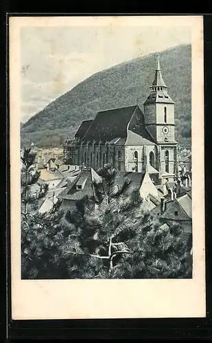 AK Kronstadt, Partie an der Schwarzkirche