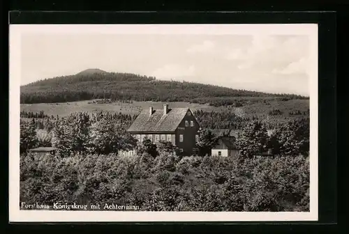 AK Königskrug, Forsthaus Königskrug mit Achtermann