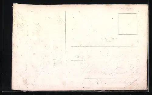 Künstler-AK München, Der Nornenbrunnen