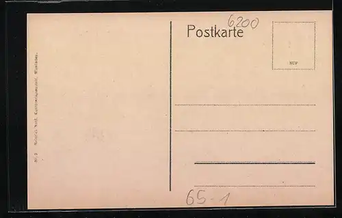AK Wiesbaden, Hauptbahnhof mit Anlagen