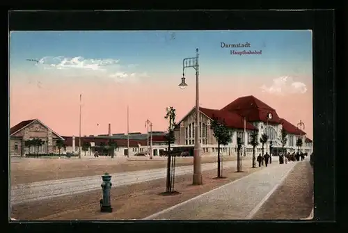 AK Darmstadt, Hauptbahnhof