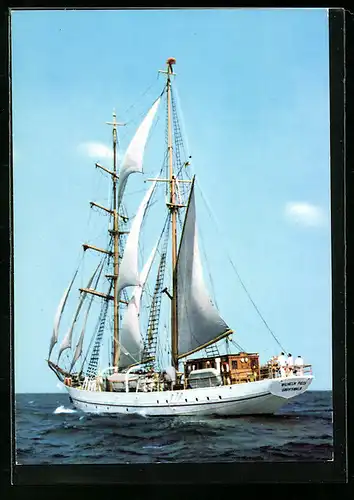 AK Segelschiffschulschiff Wilhelm Pieck der NVA