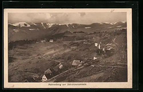 AK Hohrodberg am Schratzemaennle, Panorama