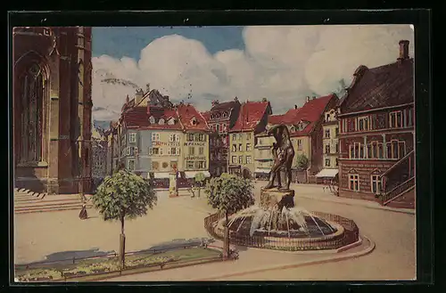 AK Mulhouse, Place de la Réunion