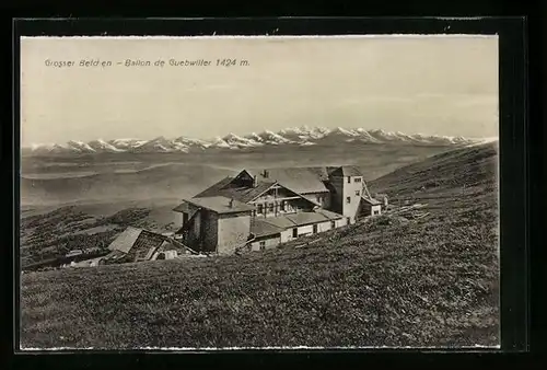 AK Grosser Belchen, Ballon de Guebwiller, Panorama