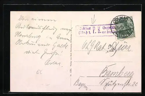 AK Colmar, Partie beim Oberlandesgericht