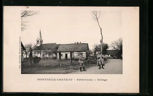 AK Montreux-Chateau, Petit-Croix, Village