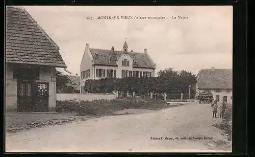 AK Montreux-Vieux, La Mairie