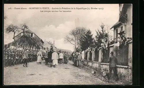 AK Montreux Vieux, Arrivée du Président de la République, 12.2.15