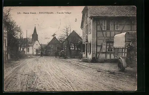 AK Retzwiller, Vue du Village