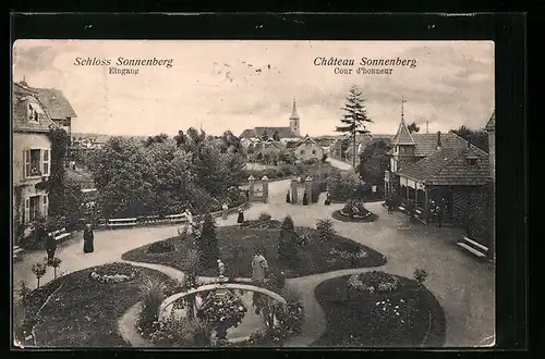 AK Chateau Sonnenberg, Cour d`honneur