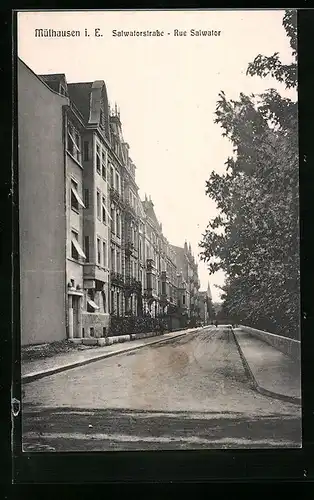 AK Mülhausen i. Els., Salwatorstrasse