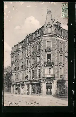 AK Mulhouse, Quai du Fossé