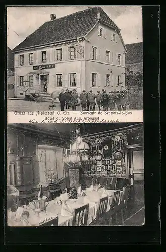 AK Niedersept i. O.-Els., Hotel du Soleil Aug. Arbogast