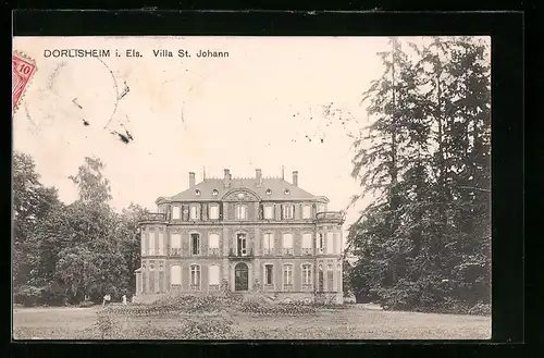 AK Dorlisheim i. Els., Villa St. Johann