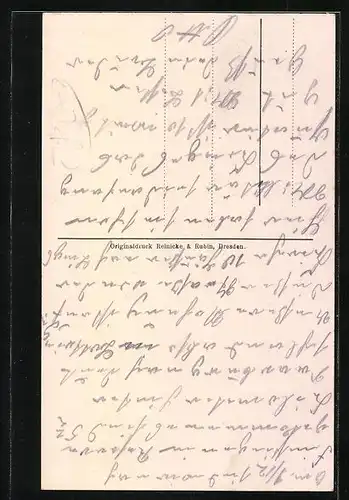 AK Finstlingen, Strassenpartie in der Vorstadt mit Kirche