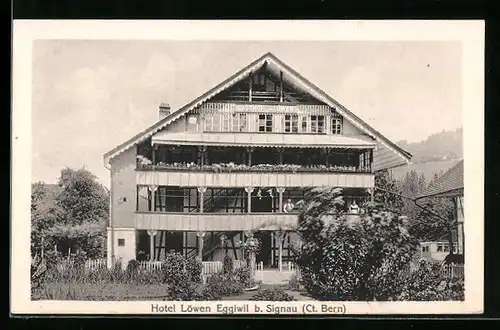 AK Eggiwil b. Signau, Hotel Löwen
