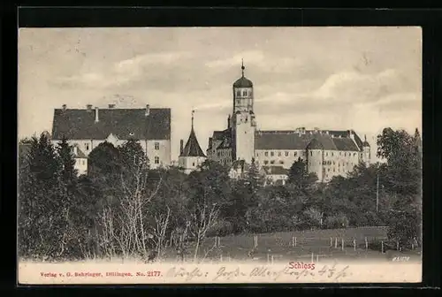 AK Dillingen, Blick zum Schloss
