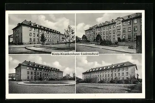 AK Lüdenscheid, Ansichten des Kreis-Krankenhauses