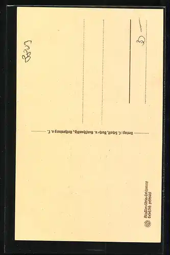 Steindruck-AK Rothenburg o. T., Aussenansicht des Kobolzellertors