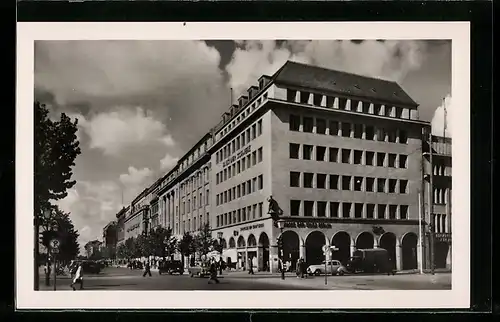 AK Berlin, Unter den Linden, Haus der Schweiz