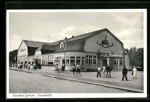 AK Grömitz, Café Nordpol bei der Strandhalle