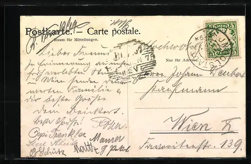 AK München, St. Peter mit Standesamt und Rathausturm