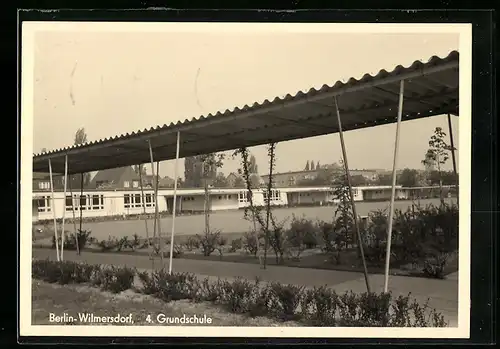 AK Berlin-Wilmersdorf, Blick auf 4. Grundschule