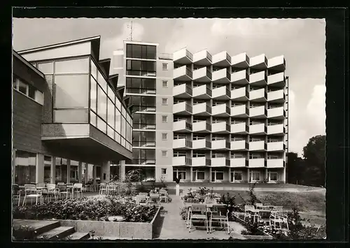 AK Berlin-Wannsee, Kurhaus Wannsee, mit Terrasse