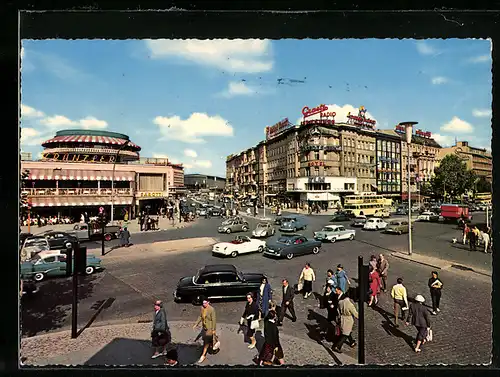 AK Berlin-Charlottenburg, Cafe Kranzler am Kurfürstendamm