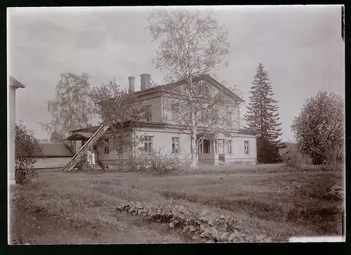 Fotografie M.L. Carstens, Hamburg, Ansicht Finnland, Villa - Herrenhaus