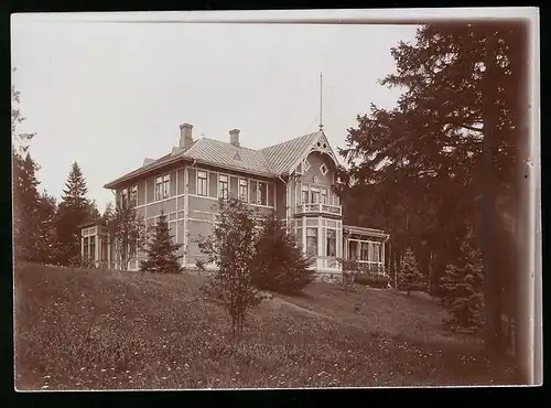 Fotografie M.L. Carstens, Hamburg, Ansicht Vaasa / Finnland, Villa Hahl